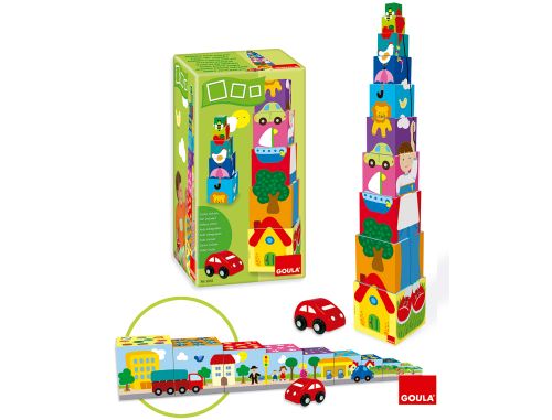 Puzzle diset cubos empilhaveis , Diset , 54880 , 8410446552025